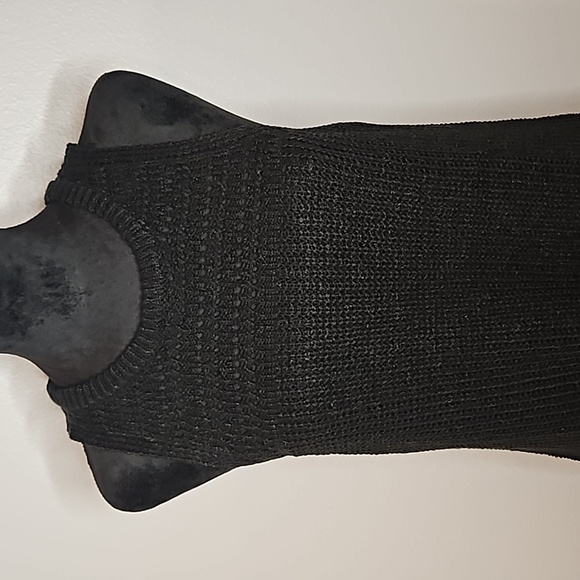 NWT Maurices high neck open knit sweater tank top sz L (3/$30) - Picture 2 of 7